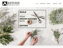 Tablet Screenshot of kstonequartz.com